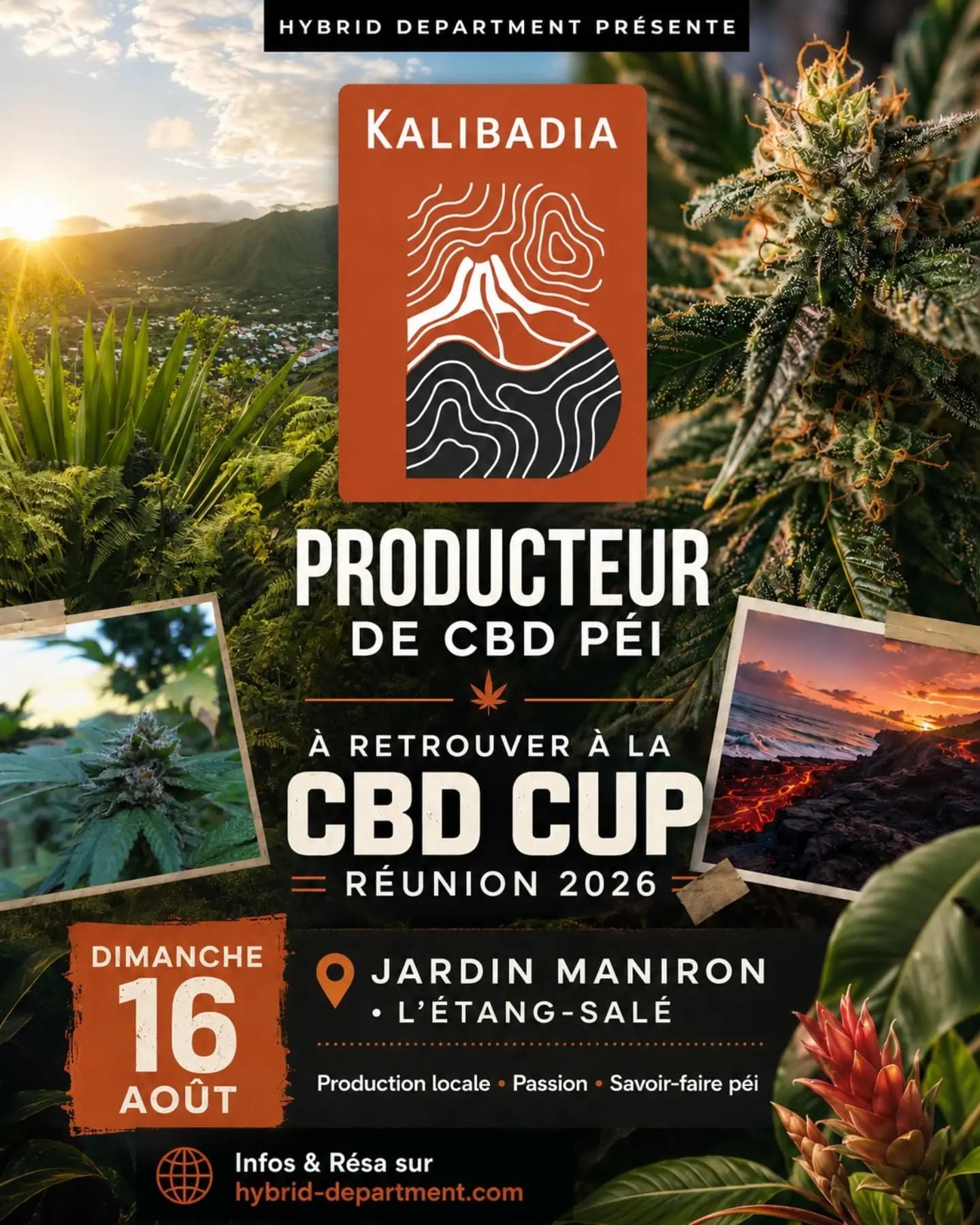 Kalibadia · producteur participant CBD Cup Péi 2026