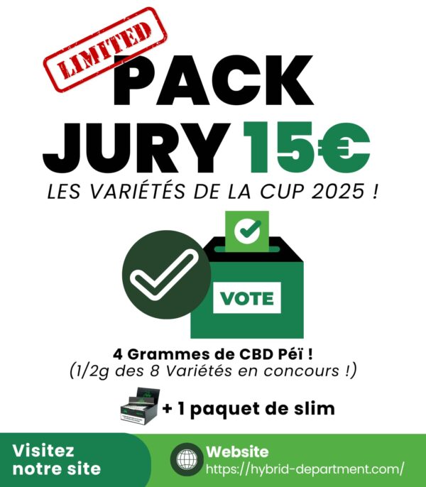 Pack Jury CBD Cup 2025